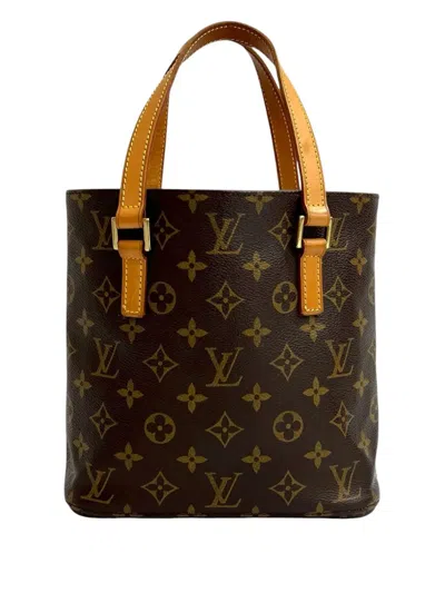 Pre-owned Louis Vuitton 2002 Monogram Vavin Pm Handbag In Brown