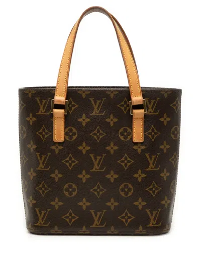 Pre-owned Louis Vuitton 2002 Monogram Vavin Pm Handbag In Brown