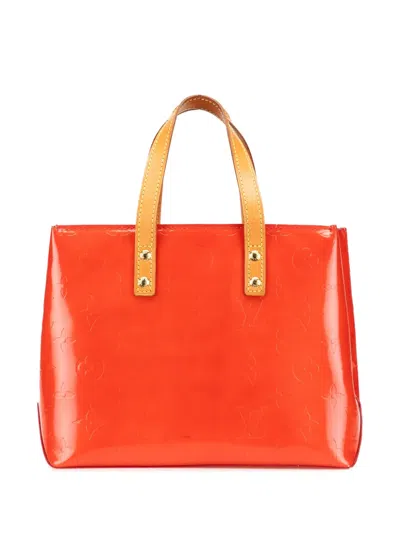 Pre-owned Louis Vuitton 2002 Monogram Vernis Reade Pm Handbag