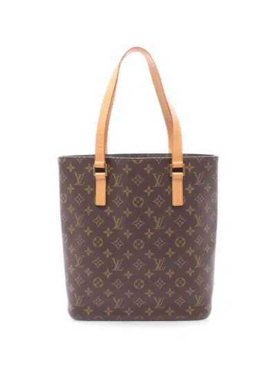 Louis Vuitton 2002 Monogram Vivian Gm Tote Bag In Brown