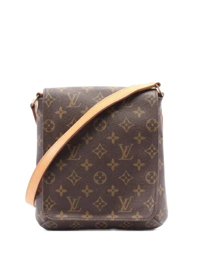 Pre-owned Louis Vuitton 2002 Musette Salsa Shoulder Bag In Brown
