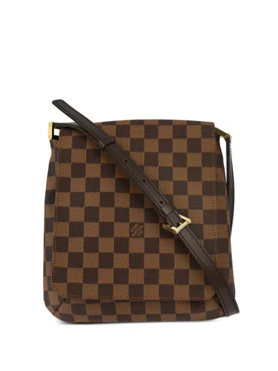 Pre-owned Louis Vuitton 2002 Musette Salsa Shoulder Bag In 褐色