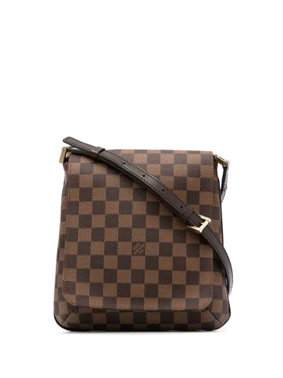 Pre-owned Louis Vuitton 2002  Musette Salsa Shoulder Bag In Brown