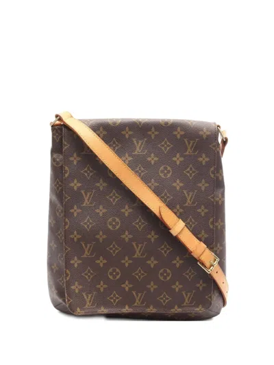 Pre-owned Louis Vuitton 2002 Musette Shoulder Bag In Brown