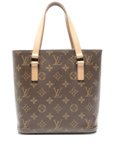 Pre-owned Louis Vuitton 2002 Pm Vavin Monogram Tote Bag In Brown