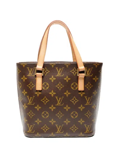 Pre-owned Louis Vuitton 2002 Pm Vavin Monogram Tote Bag In Brown