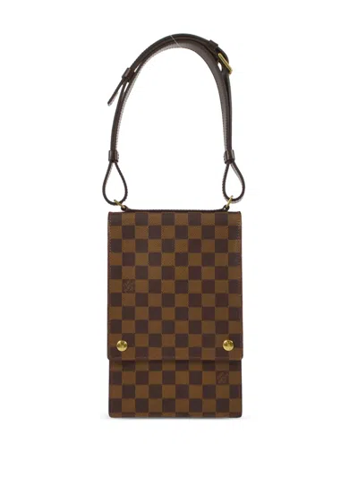 Pre-owned Louis Vuitton 2002 Portobello Shoulder Bag In Brown