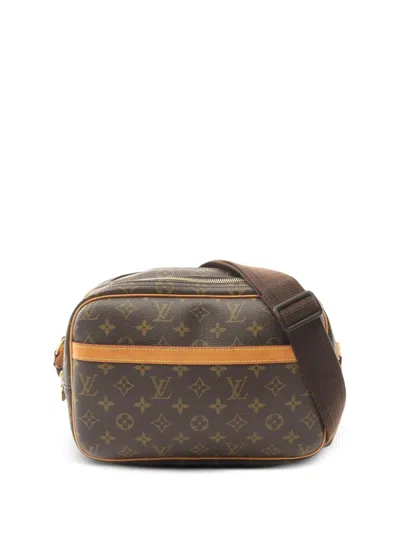 Pre-owned Louis Vuitton 2002 Reporter Pm Cross Body Bag In Brown