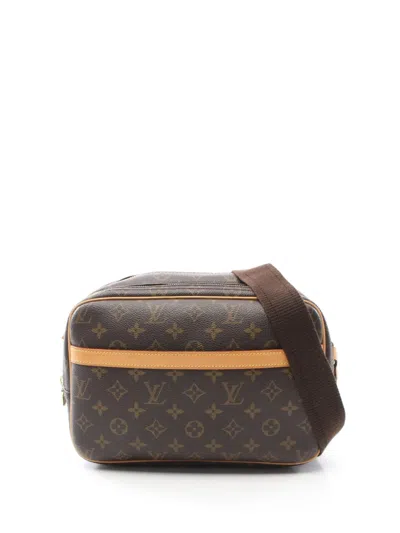 Pre-owned Louis Vuitton 2002 Reporter Pm Handbag In Brown