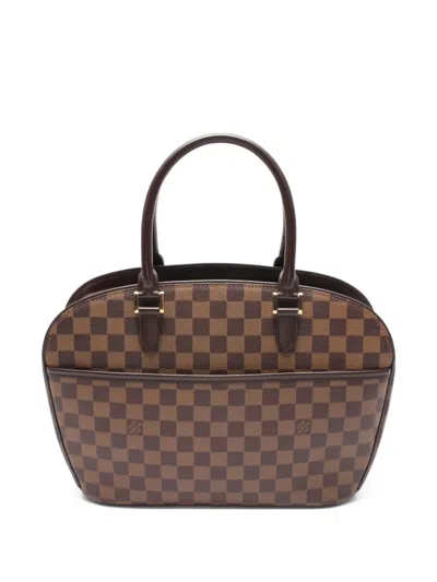 Pre-owned Louis Vuitton 2002 Sarria Tote Bag In Brown