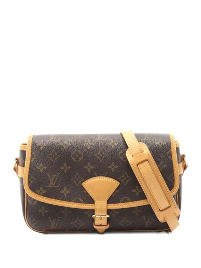 Pre-owned Louis Vuitton 2002 Sologne Monogram Shoulder Bag In Brown