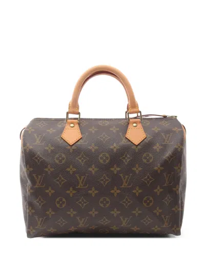 Pre-owned Louis Vuitton 2002 Speedy 30 Handbag In Brown