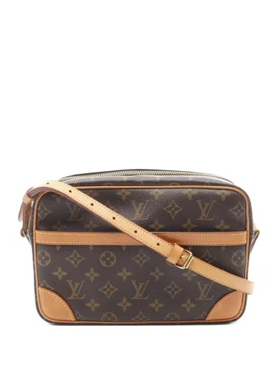 Pre-owned Louis Vuitton 2002 Trocadero 27 Shoulder Bag In Brown