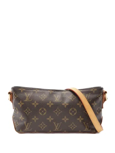 Pre-owned Louis Vuitton 2002 Trotteur Shoulder Bag In Brown