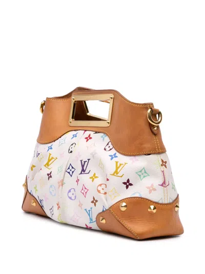 Pre-owned Louis Vuitton 2003-2015 Monogram Multicolore Judy Mm Satchel