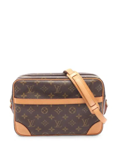 Pre-owned Louis Vuitton 2003 27 Trocadero Shoulder Bag In Brown
