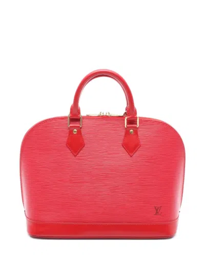 Pre-owned Louis Vuitton 2003 Alma Handbag In Red
