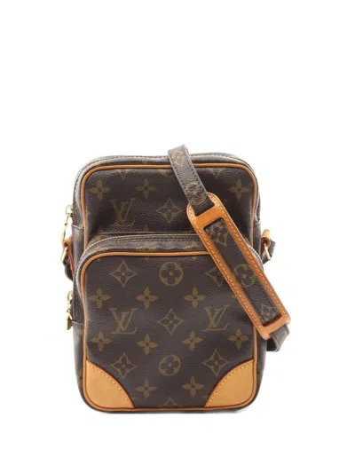 Pre-owned Louis Vuitton 2003 Amazon Shoulder Bag In Brown