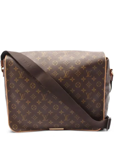 Pre-owned Louis Vuitton 2003 Aves Shoulder Bag In Brown