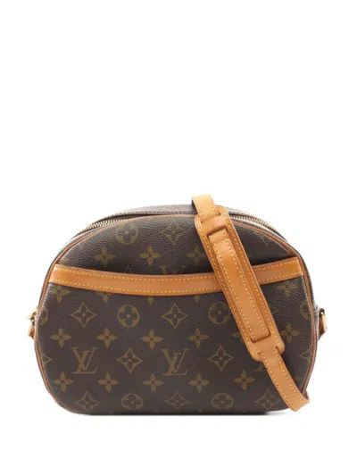 Pre-owned Louis Vuitton 2003 Blois Shoulder Bag In Brown