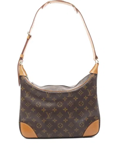 Pre-owned Louis Vuitton 2003 Boulogne Pm Shoulder Bag In Brown
