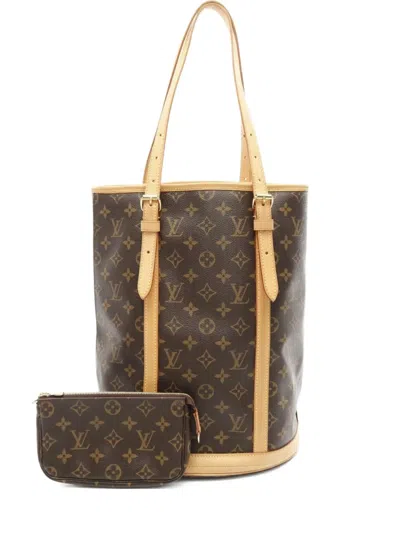 Pre-owned Louis Vuitton 2003 Bucket Gm Shoulder Bag In Brown