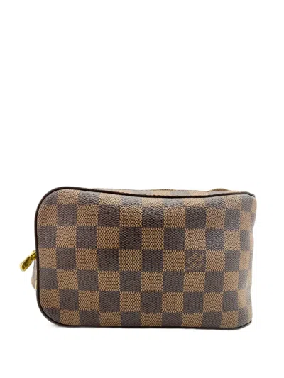 Louis Vuitton 2003 Damier Ebène Belt Bag In Brown