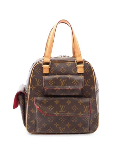 Pre-owned Louis Vuitton 2003 Exantricite Monogram Handbag In Brown