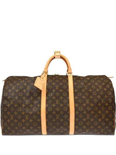 Pre-owned Louis Vuitton 2003 Keepall 60 Travel Bag