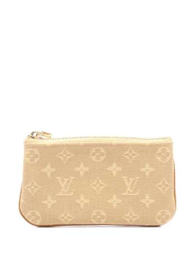 Pre-owned Louis Vuitton 2003 Kure Coin Purse In Neutral