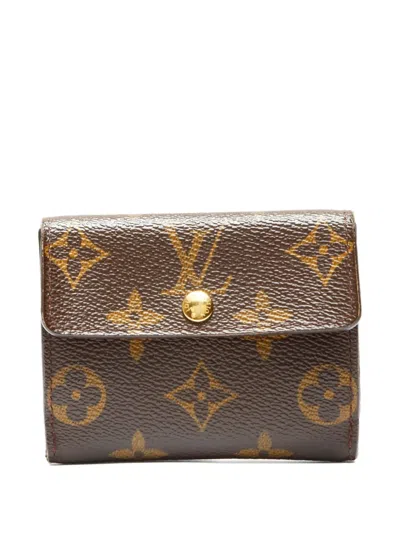 Pre-owned Louis Vuitton 2003 Ludlow-monogram Wallet In Brown