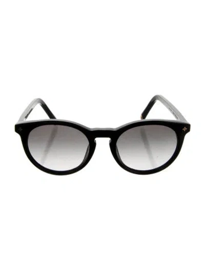 Pre-owned Louis Vuitton 2003 Lv Monogram Sunglasses In Black