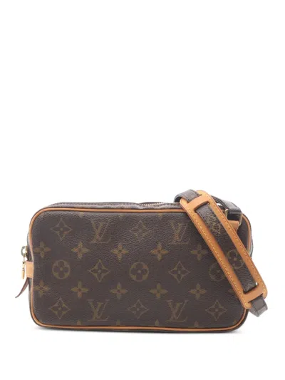 Pre-owned Louis Vuitton 2003 Marly Bandoulière Shoulder Bag In Brown
