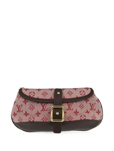 Pre-owned Louis Vuitton 2003 Mini Anne Sophie Monogram Clutch Bag In Red