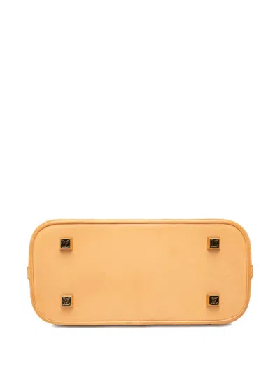 Pre-owned Louis Vuitton 2003 Monogram Cabas Sac Ambre Mm Tote Bag In Brown