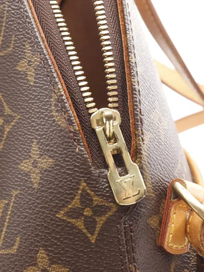 Pre-owned Louis Vuitton 2003 Monogram Ellipse Backpack In Brown