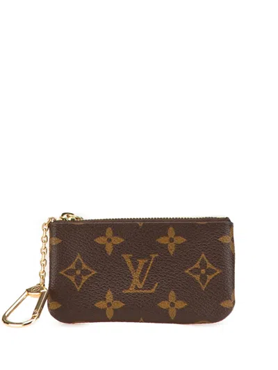 Pre-owned Louis Vuitton 2003 Monogram Key Pouch Coin Pouch
