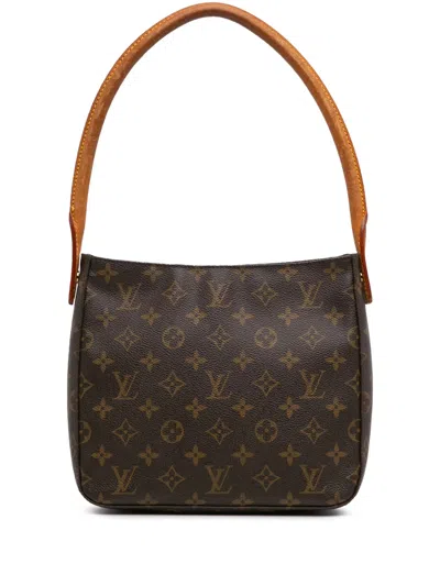 Pre-owned Louis Vuitton 2003 Monogram Looping Mm Shoulder Bag