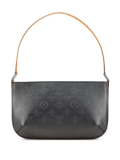 Pre-owned Louis Vuitton 2003 Monogram Mat Fowler Shoulder Bag In Gray
