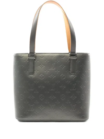 Pre-owned Louis Vuitton 2003 Monogram Mat Stockton Tote Bag
