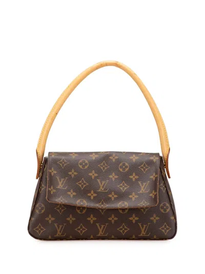 Pre-owned Louis Vuitton 2003 Monogram Mini Looping Shoulder Bag