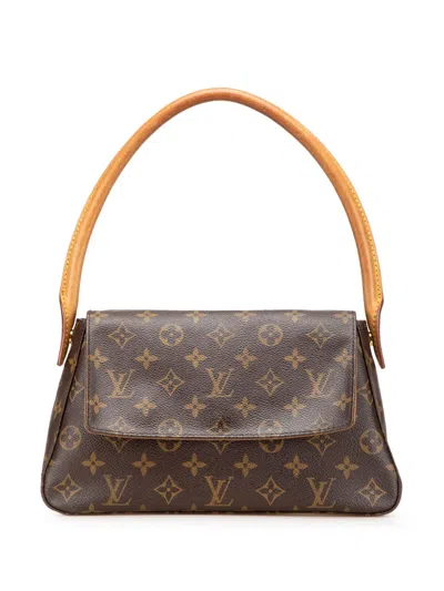Pre-owned Louis Vuitton 2003 Monogram Mini Looping Shoulder Bag