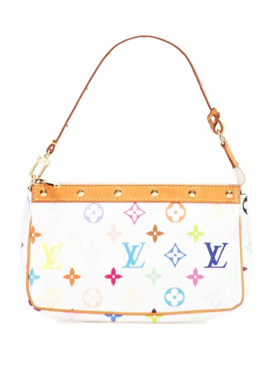 Pre-owned Louis Vuitton 2003 Monogram Multicolore Pochette Accessoires Shoulder Bag