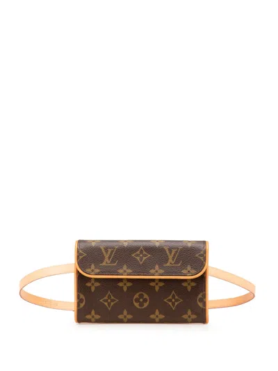 Pre-owned Louis Vuitton 2003 Monogram Pochette Florentine Belt Bag
