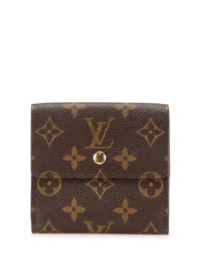 Pre-owned Louis Vuitton 2003 Monogram Portefeuille Elise Wallet Small Wallets