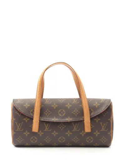 Pre-owned Louis Vuitton 2003 Monogram Sonatine Handbag In Brown