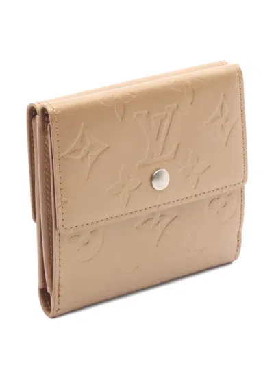 Pre-owned Louis Vuitton 2003 Monogram Wallet In Neutral