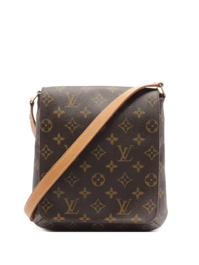 Pre-owned Louis Vuitton 2003 Musette Salsa Shoulder Bag In Brown