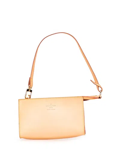Pre-owned Louis Vuitton 2003 Nomade Pochette Handbag In Brown