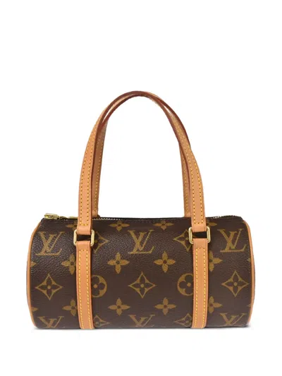 Pre-owned Louis Vuitton 2003 Papillon 19 Handbag In Brown